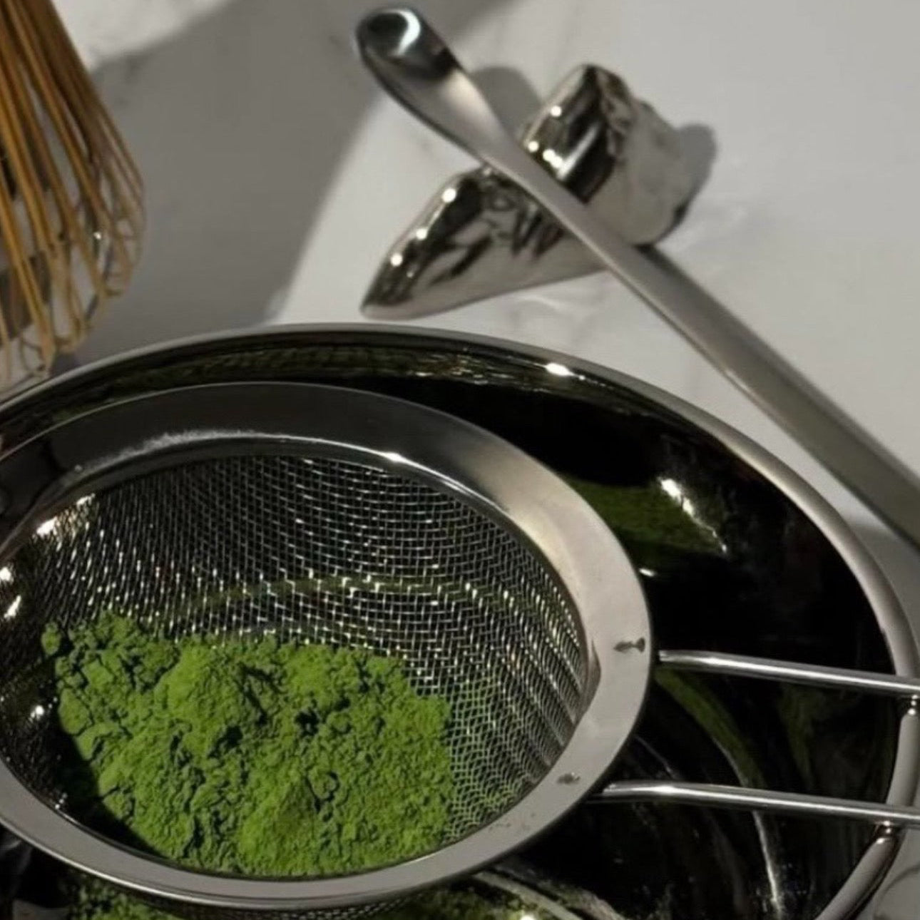 Lalaland reserve chrome matcha set