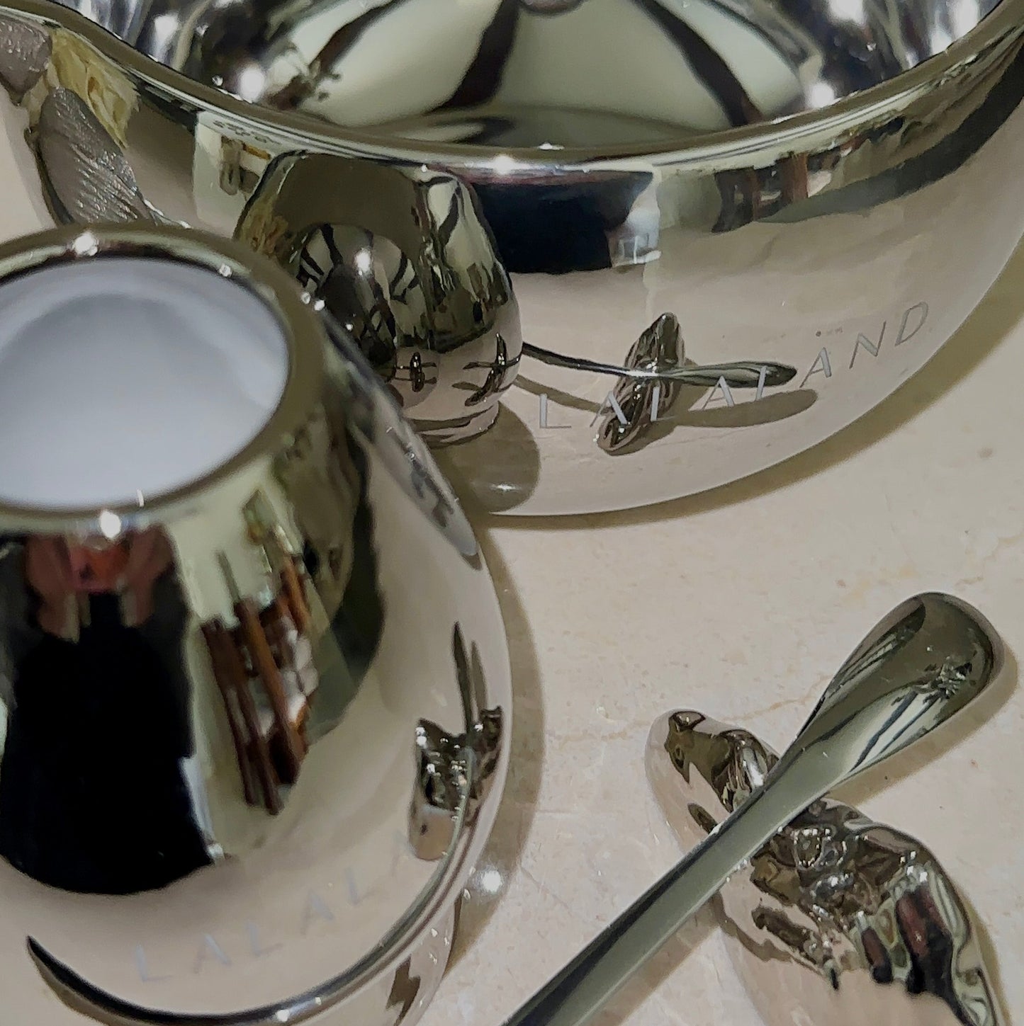 Lalaland chrome matcha set